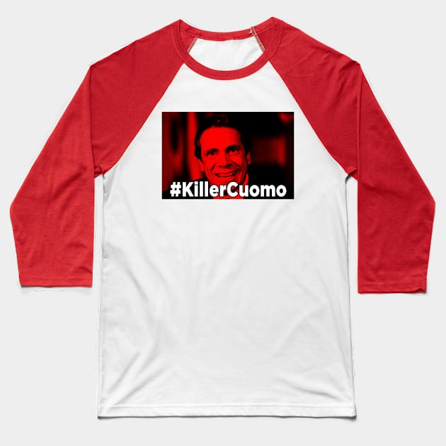 Killer Cuomo Baseball T-Shirt by CultTees